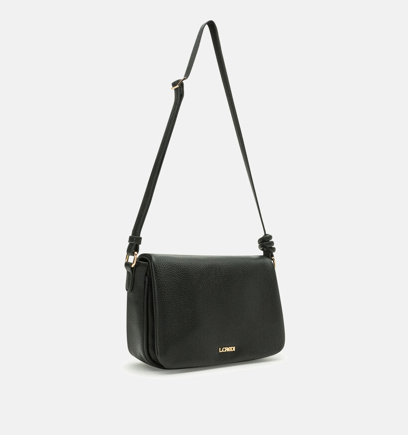 L.Credi Nalina Zwarte Crossbody tas voor dames (347546)
