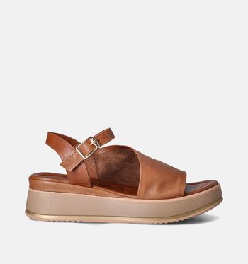 Sandalen cognac