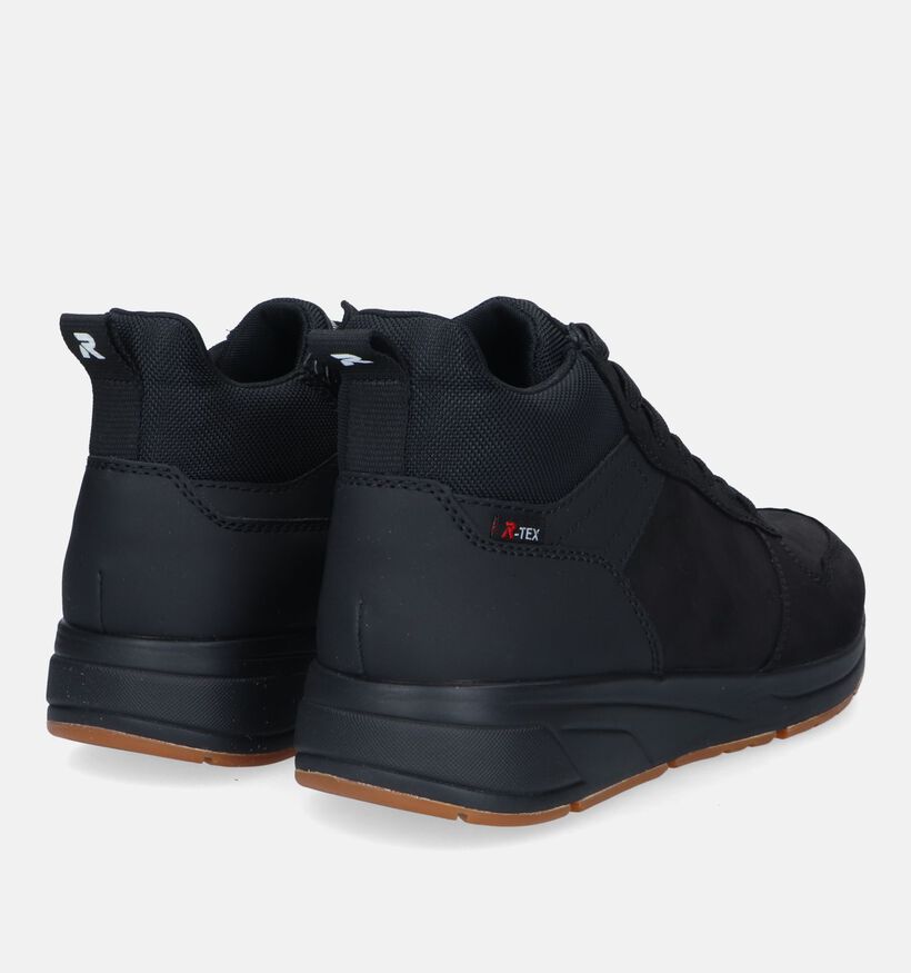 Rieker R-Evolution Zwarte Hoge sneakers voor heren (331779) - geschikt voor steunzolen