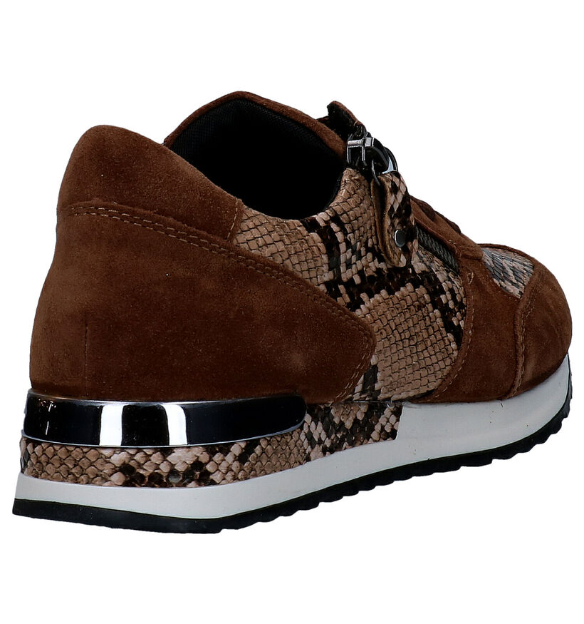 Remonte Bruine Sneakers in kunstleer (277636)
