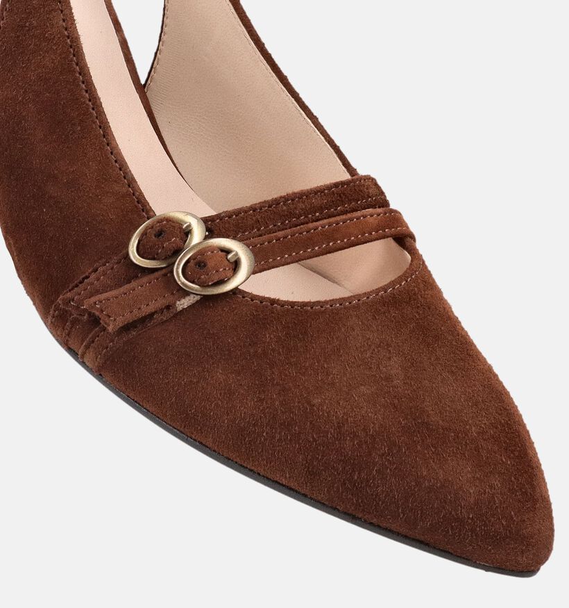 Gabor Comfort Bruine Kitten Heels voor dames (376956)