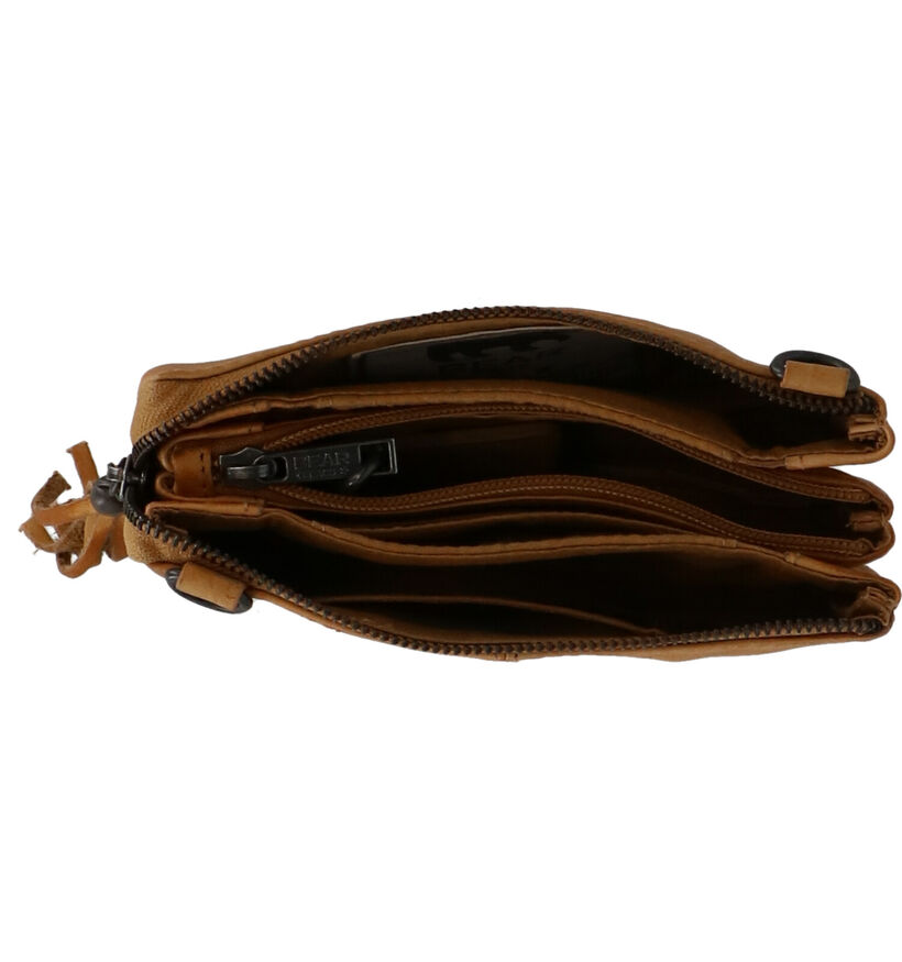 Bear Design Cognac Crossbody Tas voor dames (350756)