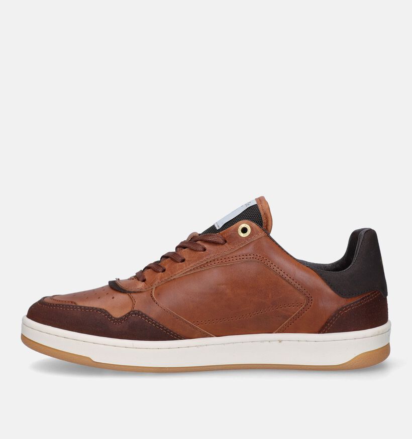 Pantofola d'Oro Vivaro Uomo Cognac Veterschoenen voor heren (329975) - geschikt voor steunzolen