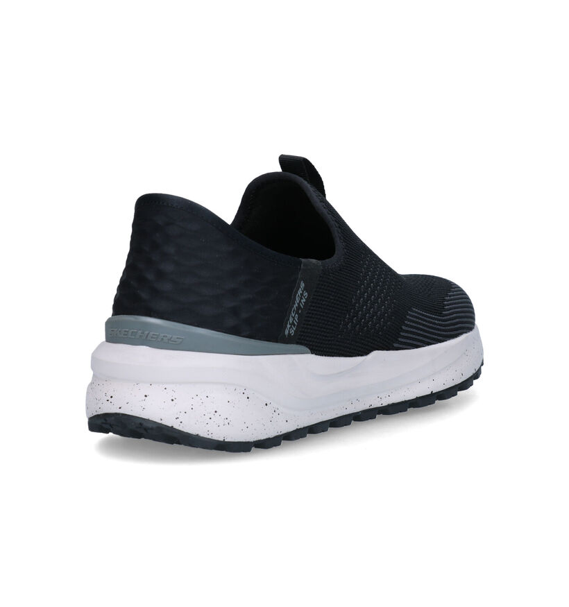 Skechers Bogdin Arlett Slip-ins en Noir pour hommes (326187) - pour semelles orthopédiques