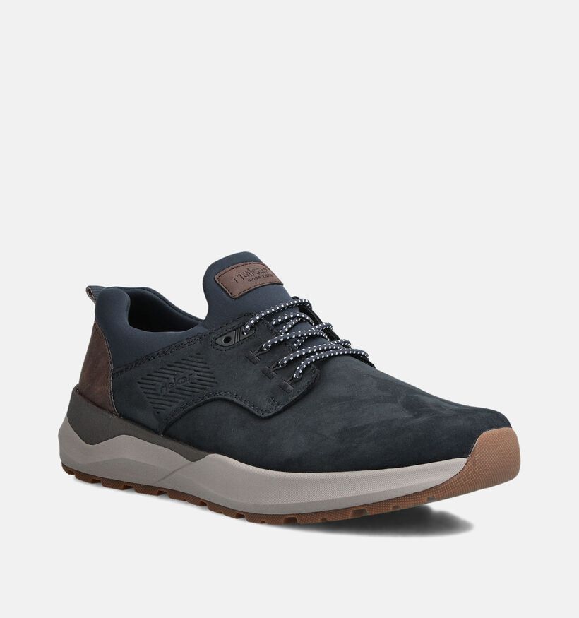 Rieker Blauwe Sneakers voor heren (360438) - geschikt voor steunzolen