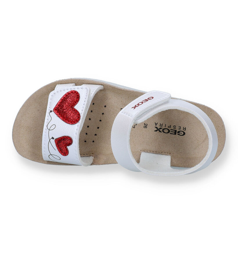 Geox Costarei Witte Sandalen voor meisjes (335044)