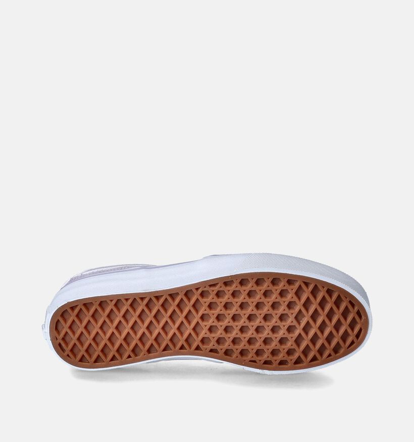 Vans Brooklyn Baskets pour skate en Lilas pour filles (351449)