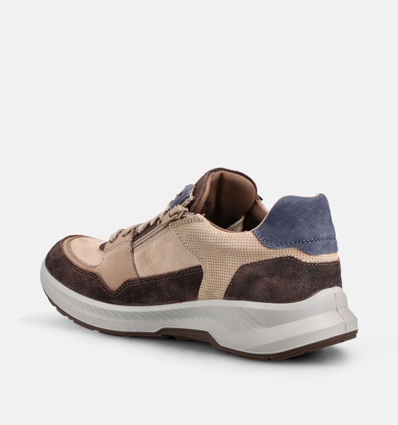 Xsensible Hudson Next Innovation Baskets basses en Marron pour hommes (381826) - pour semelles orthop&eacute;diques