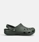 Crocs Classic Claquettes en Vert pour hommes (370918)