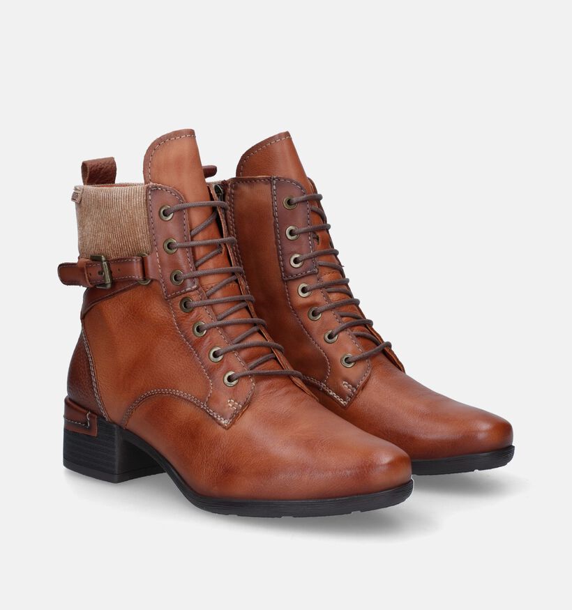 Pikolinos Malaga Bottines en Cognac pour femmes (342726)