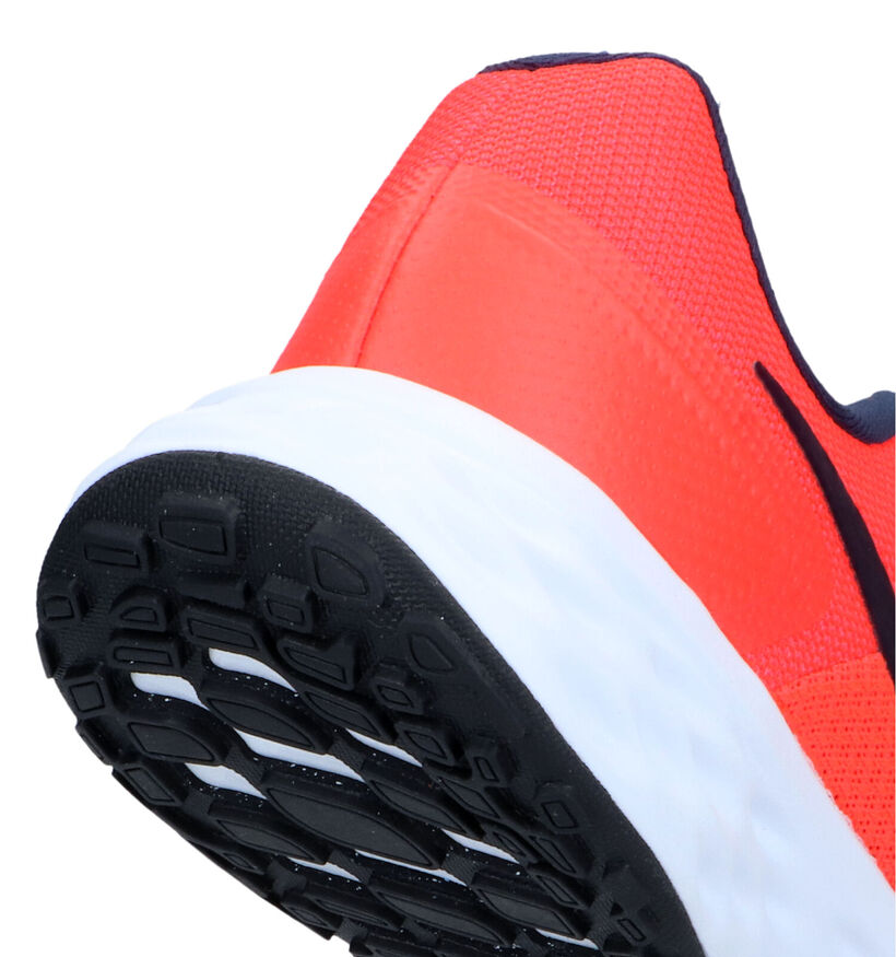 Nike Revolution 6 Baskets en Noir en simili cuir (316490)