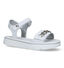 Asso Sandales en Blanc en simili cuir (321798)