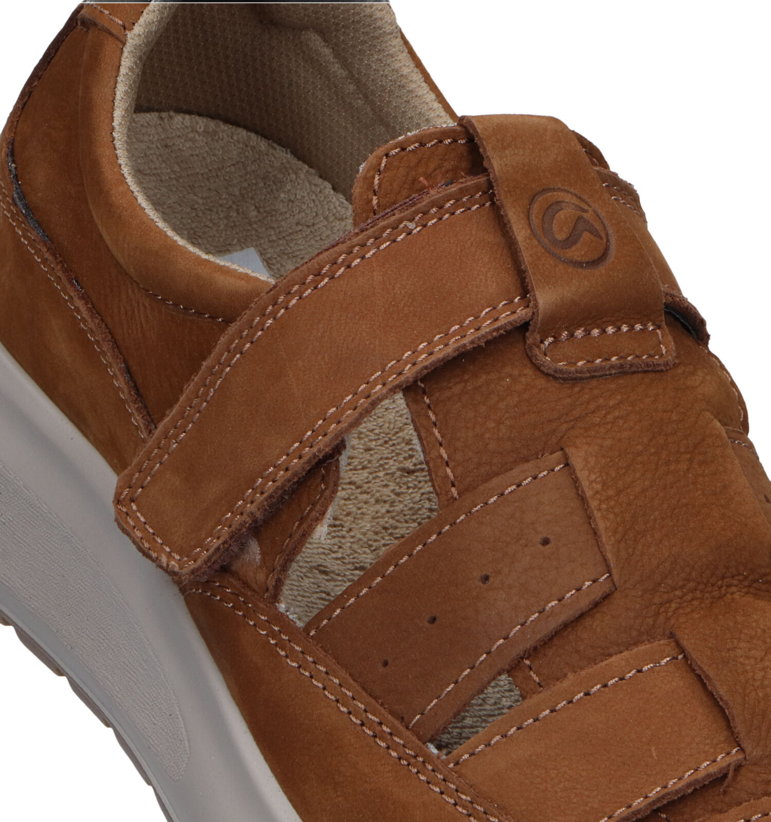 Ara Arizona Cognac Sandalen Heren Sandalen Lage schoenen