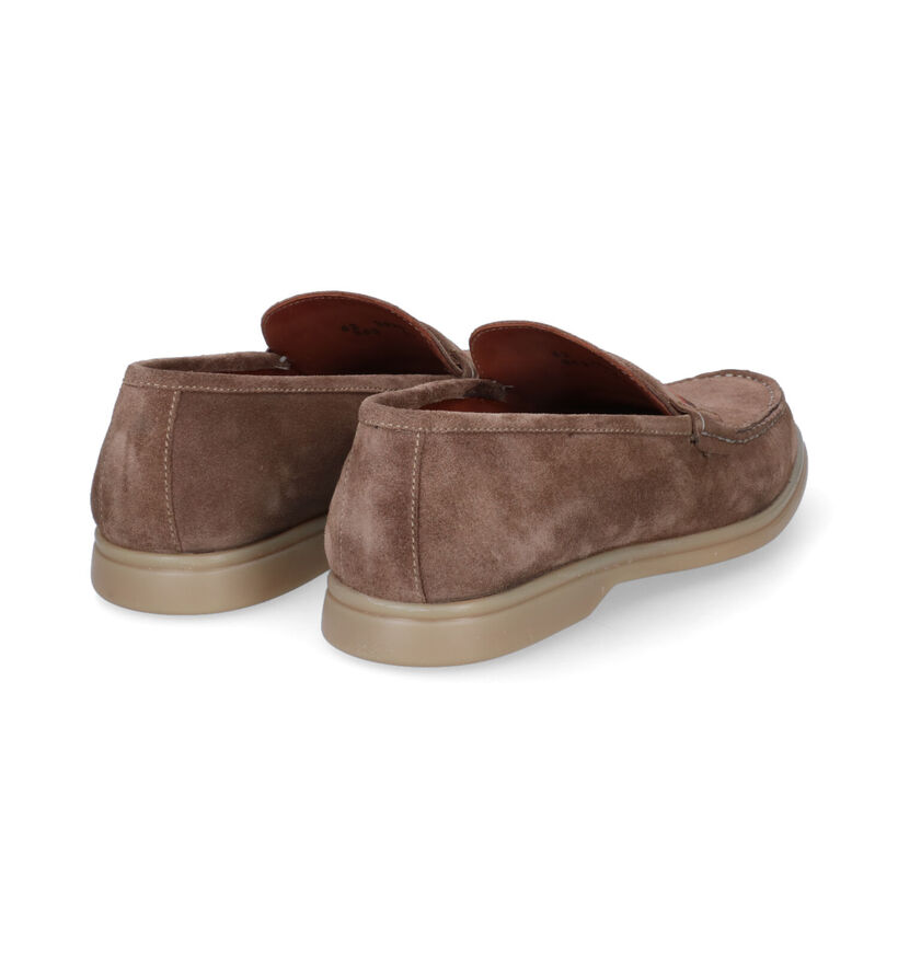 Ambiorix Iacus-1 Taupe Mocassins in daim (309578)