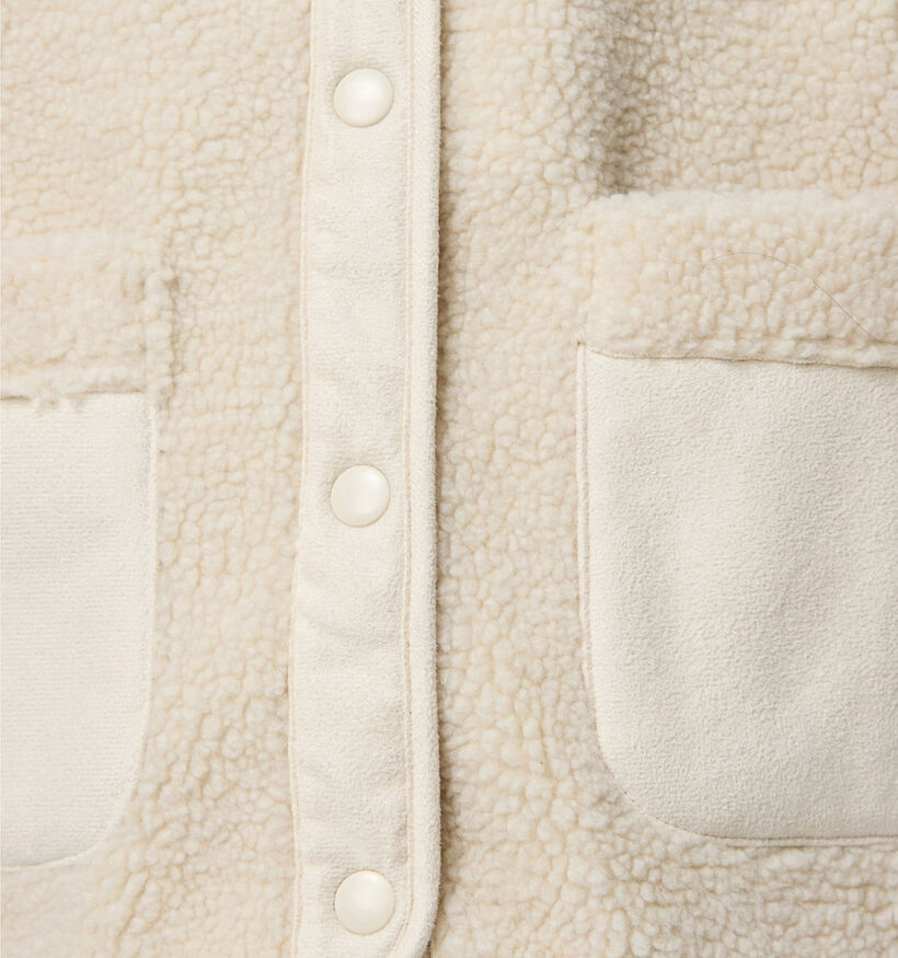 Pieces June Teddy Beige Vest voor dames (362255)