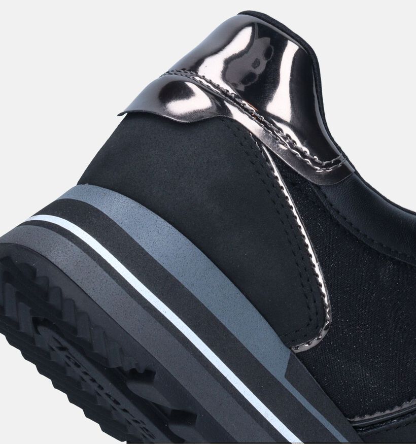 Tamaris Zwarte Sneakers voor dames (344620) - geschikt voor steunzolen