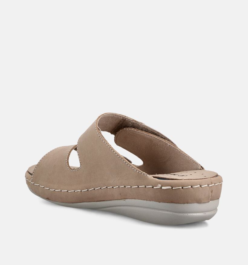 Hush Puppies Mica Nu-pieds &agrave; talons en Blanc pour femmes (370583)