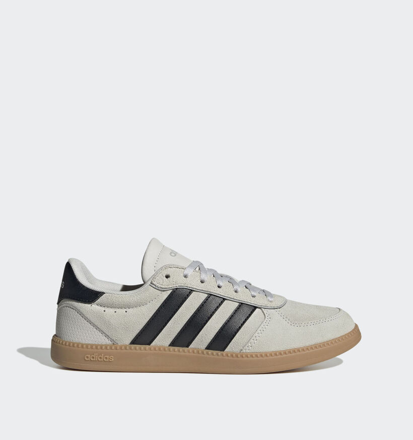 adidas Breaknet Sleek Baskets en Gris/Noir pour femmes (372855) - pour semelles orthop&eacute;diques