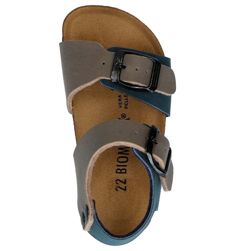 Biomodex Sandales en Bleu en simili cuir (273388)