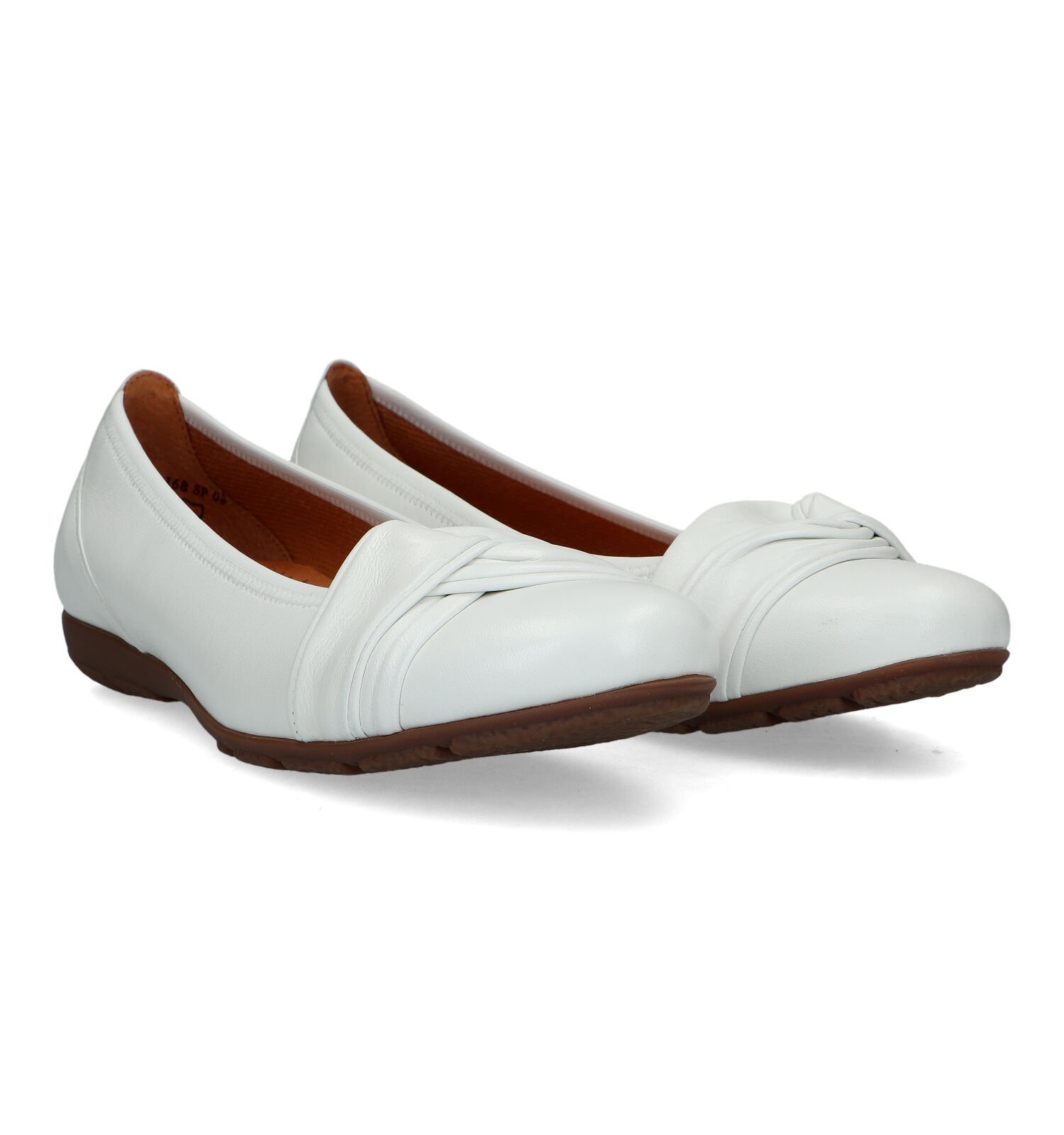 Gabor Hovercraft Witte Ballerina s Dames Lage schoenen Online