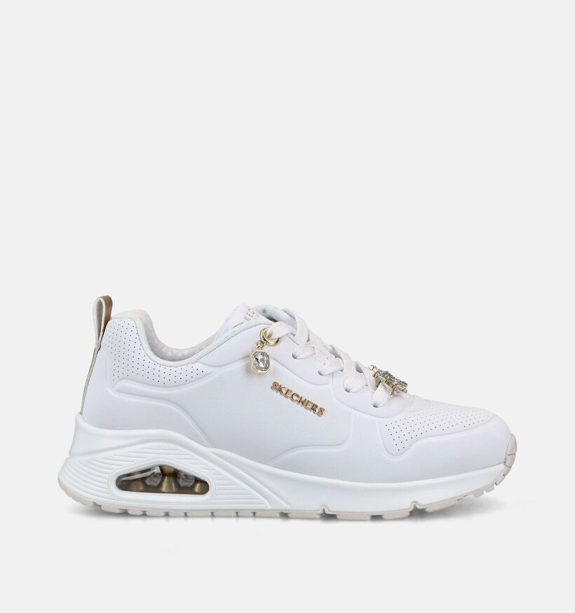 Skechers Uno Witte Sneakers voor meisjes (375701)