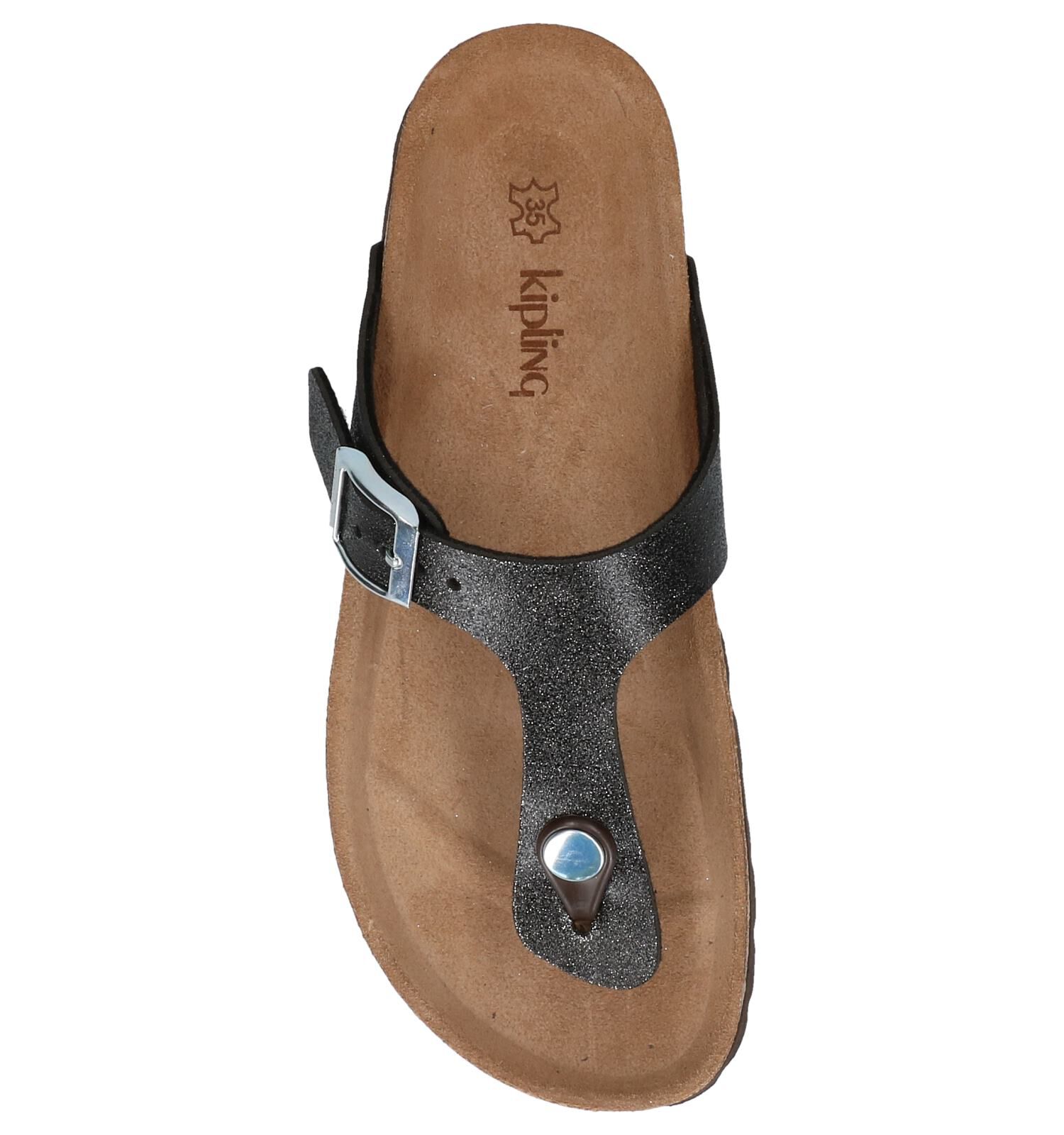 Zwarte Teenslippers Kipling Maria Meisjes Slippers Online op TORFS.BE