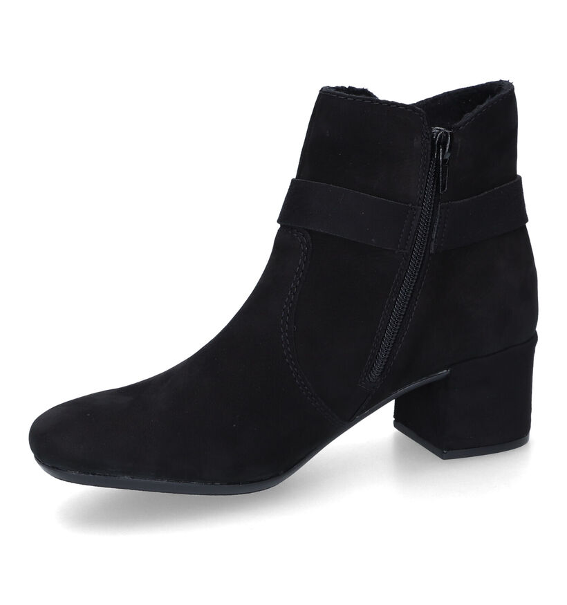 Rieker Bottines à talons en Noir en nubuck (315893)