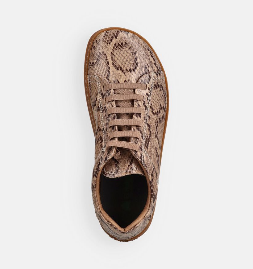 El Naturalista Origin Snake Chaussures &agrave; lacets en Marron pour femmes (372223) - pour semelles orthop&eacute;diques