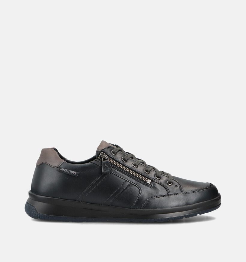 Mephisto Lisandro Randy Chaussures plates en Noir pour hommes (362824) - pour semelles orthopédiques