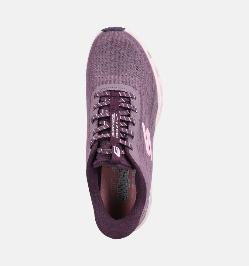 Skechers Go Walk Bordeaux Sneakers voor dames (375594) - geschikt voor steunzolen
