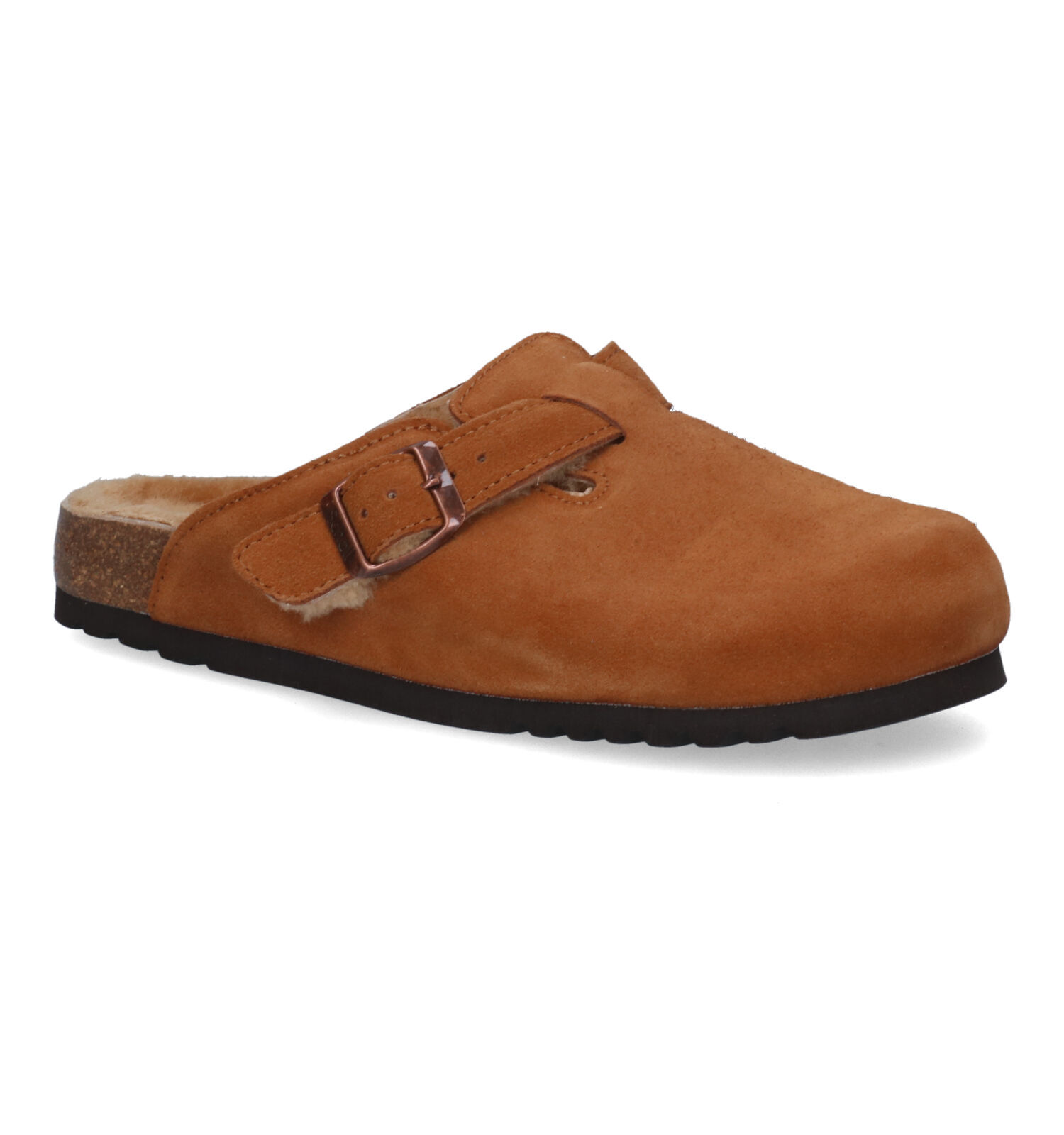 Scholl Fae Pantoufles en Cognac Femmes Pantoufles en ligne sur