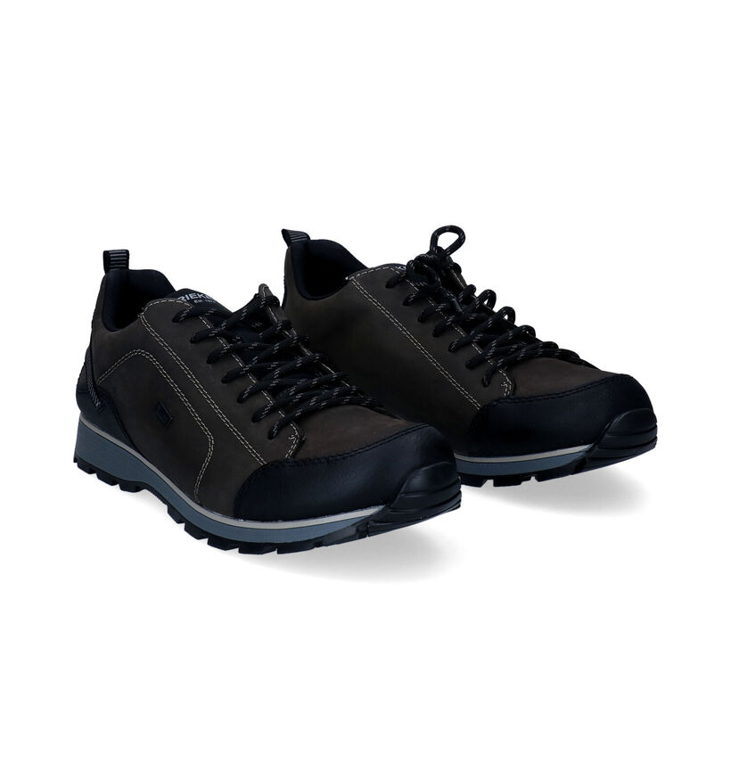 Rieker Chaussures à lacets en Gris foncé pour hommes (297840) - pour semelles orthopédiques
