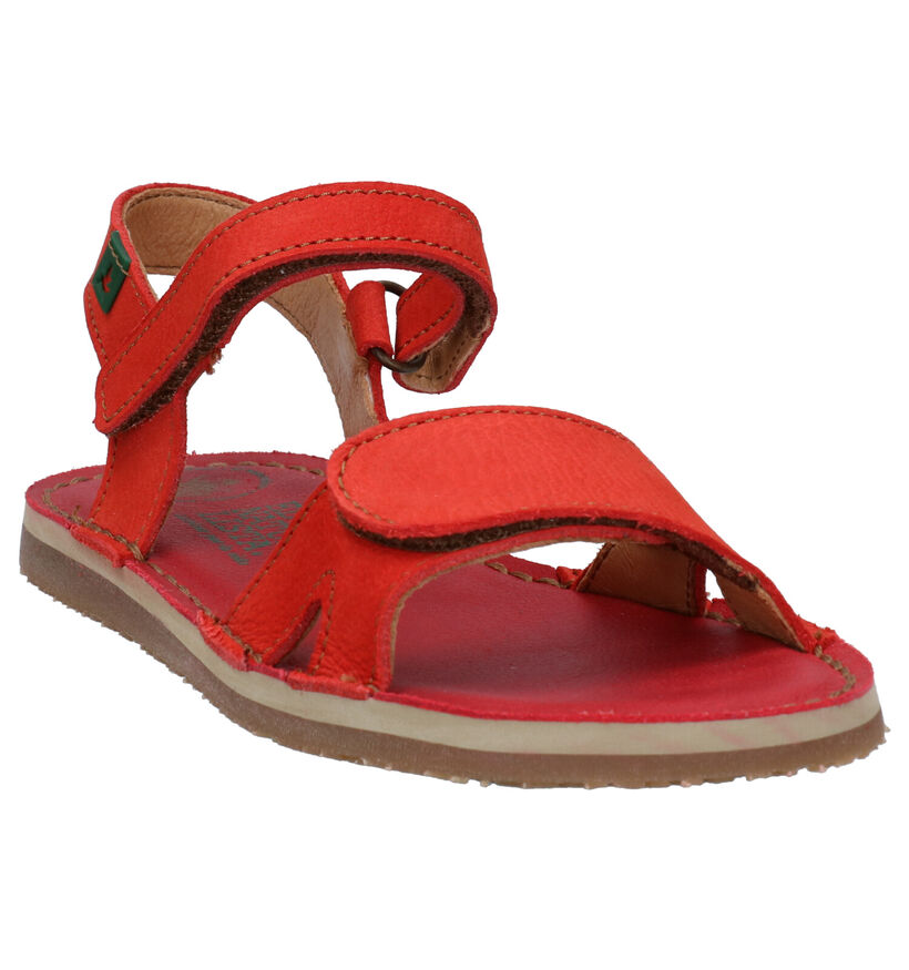 El Naturalista Perissa Sandales en Rouge en nubuck (288648)