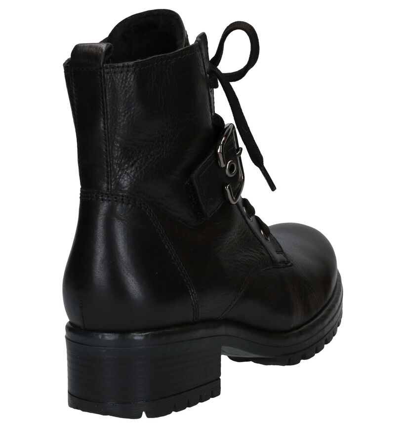 Gabor Best Fitting Bottines en Noir en cuir (282397)