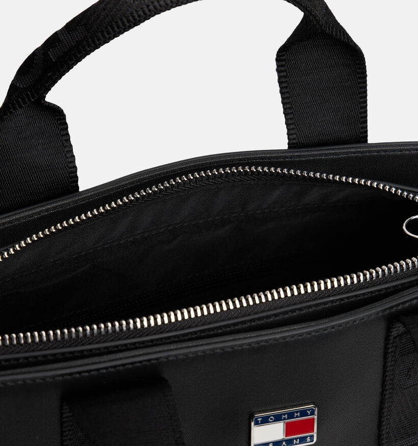 Tommy Hilfigher Daily Elevated Mini Tote Sac à main en Noir pour femmes (366386)