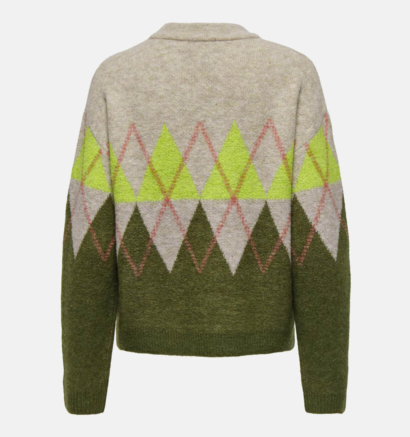 JDY Aria Groene Gebreide trui voor dames (346425)