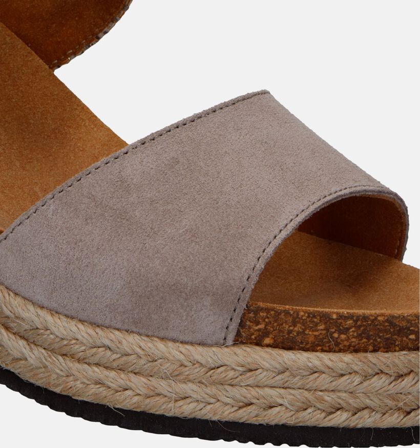 Scholl Elena Blauwe Sandalen Met Sleehak voor dames (336731)