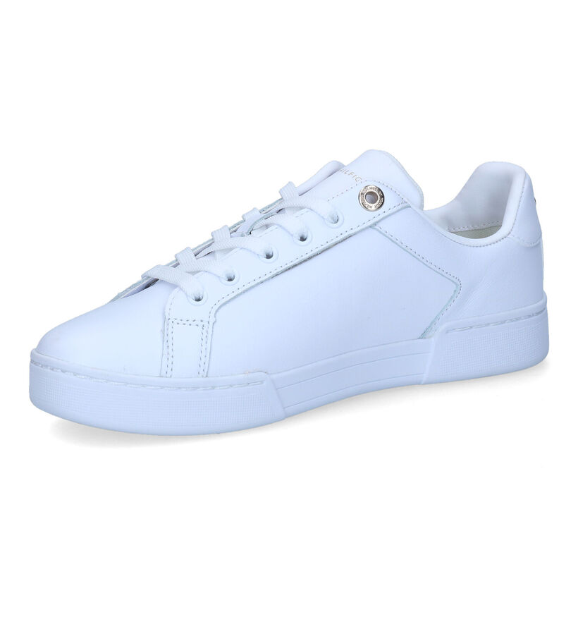 Tommy Hilfiger Monogram Elevated Witte Sneakers voor dames (303971)