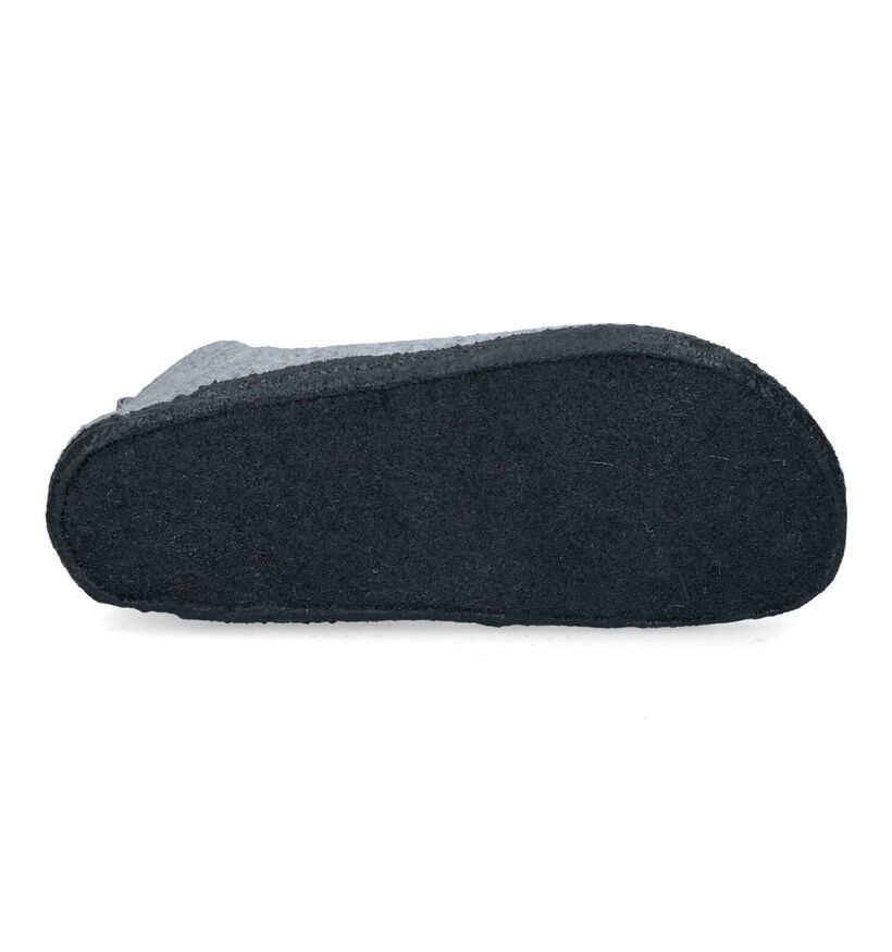 Birkenstock Andermatt Grijze Hoge pantoffels voor heren (313703)