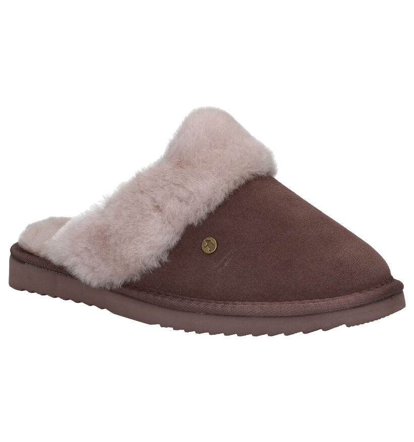 Warmbat Flurry Zwarte Pantoffels voor dames (315165)