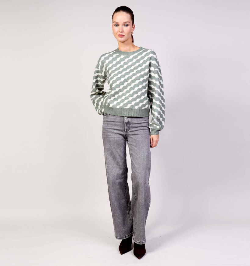 Vero Moda Lara Donkergroene Pull voor dames (361222)