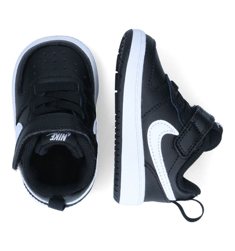 Nike Court Borough Baskets en Noir pour garçons (322310)