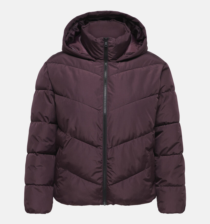 ONLY Carmakoma Clair Bruine Pufferjas met Kap voor dames (378389)