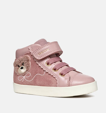 Geox Baskets Beige/Bleu/Rose