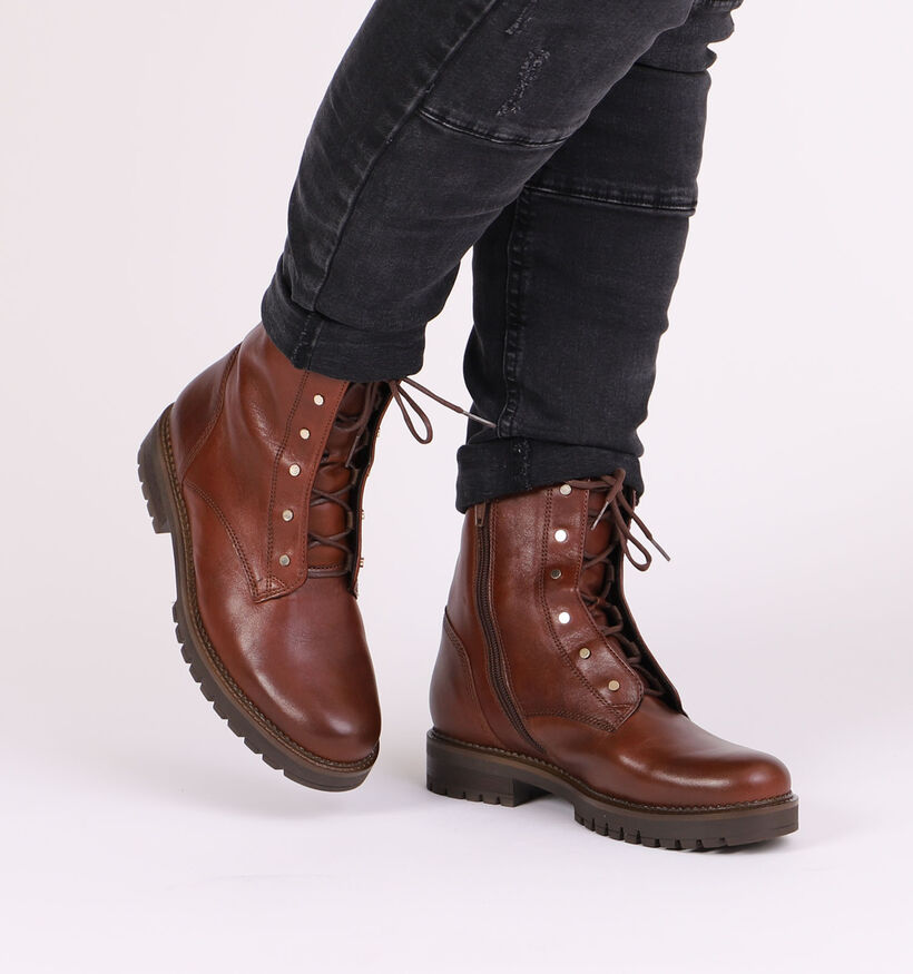 Gabor OptiFit Bottines en Brun pour femmes (297367) - pour semelles orthopédiques