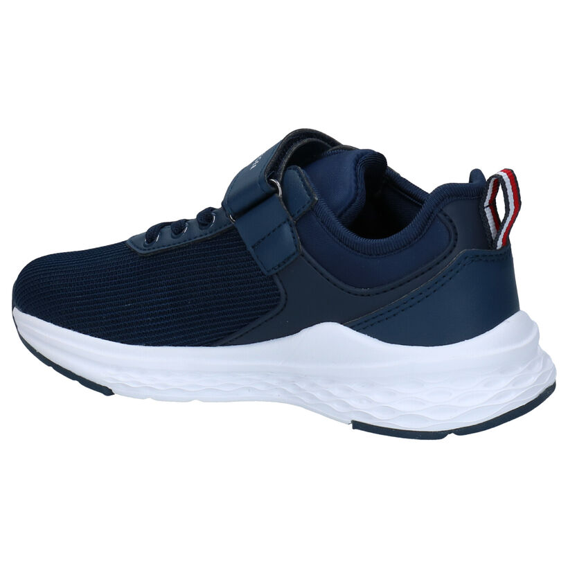 Tommy Hilfiger Baskets basses en Bleu foncé en simili cuir (285675)