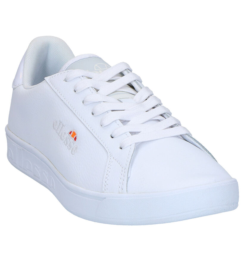 Ellesse Campo Witte Sneakers in kunstleer (267397)