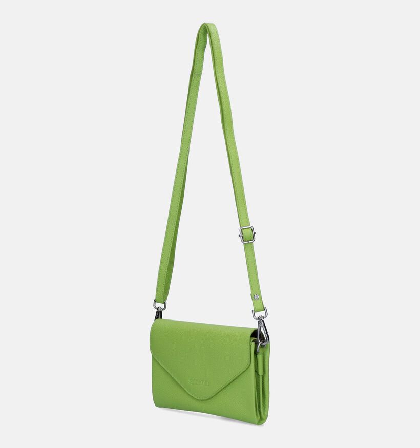 Signatur Groene Clutch voor dames (343365)