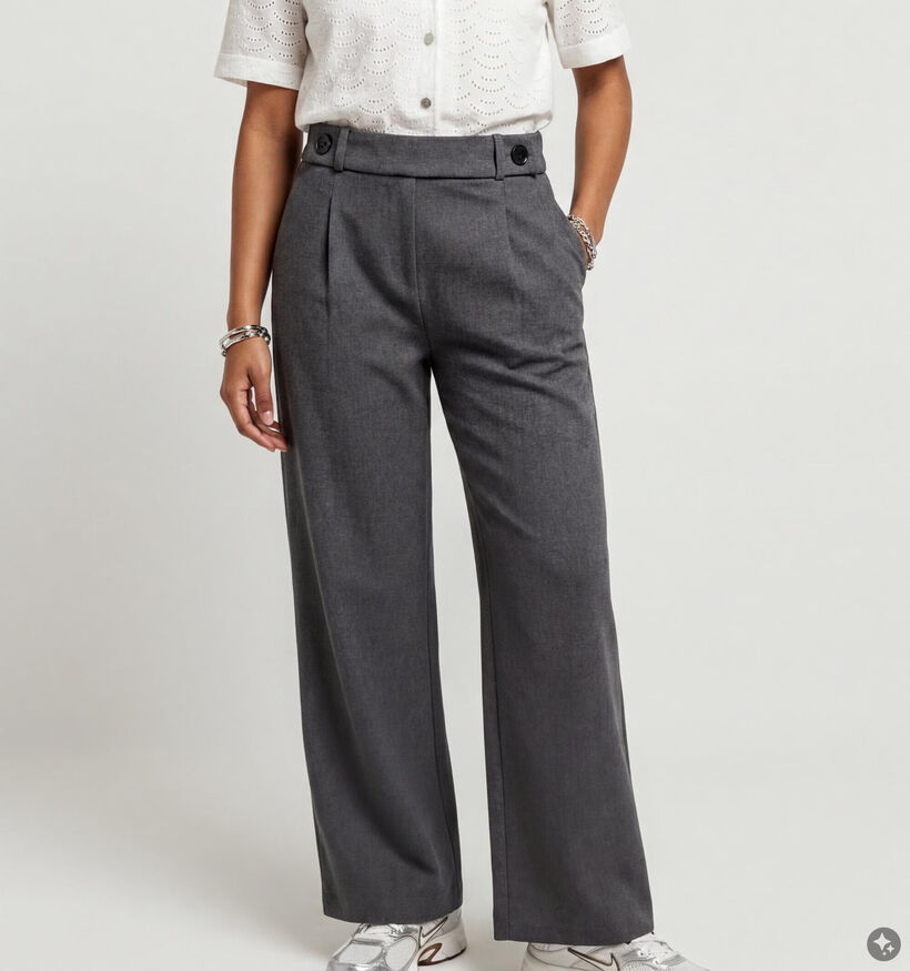 JDY Geggo Life Pantalon classique en Gris pour femmes (378325)