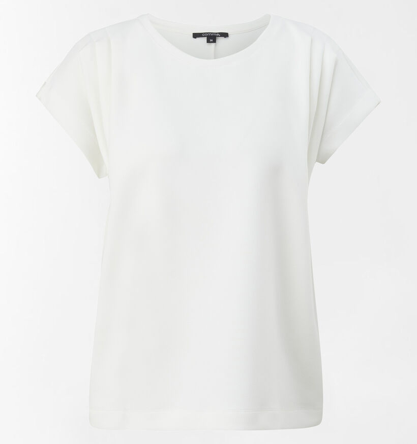 comma Witte T-shirt (313243)
